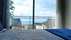 Postel nebo postele na pokoji v ubytování Casa La Xiqueta Playa,160m2,Vistas al mar+WIFI + 28 fotografií