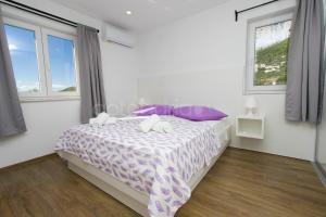 Posteľ alebo postele v izbe v ubytovaní Penthouse With Panoramic View Ally