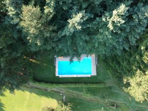 The swimming pool at or close to Il Bosco di Campo Marzano green & sky