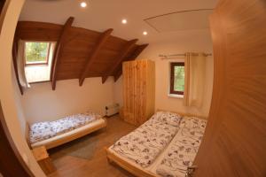 Postel nebo postele na pokoji v ubytování Cottage Refresh