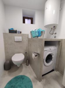 Koupelna v ubytování Apartman Stella Maris