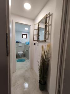 Koupelna v ubytování Apartman Stella Maris