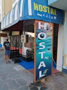 Certifikát, hodnocení, plakát nebo jiný dokument vystavený v ubytování Hostal La Casa de Luis