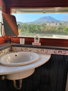 Nespecifikovaný výhled na hory nebo výhled na hory při pohledu z bed and breakfast