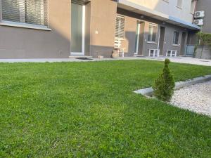 Zahrada ubytování B&B Porta Romana Amelia