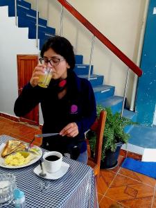 Nápoje v ubytování Hostal La Casa de Luis