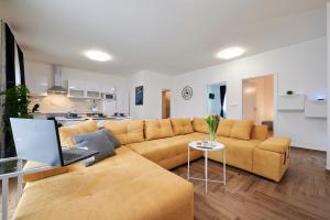 Posezení v ubytování New 4* apartman Zoa in Trogir