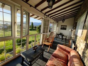 Posezení v ubytování Hotel Los Caspios
