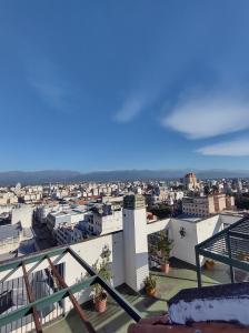 a view of a city from the roof of a building at DEPARTAMENTO EN MICROCENTRO CON COCHERA in Salta +4 photos