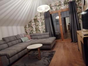 Posezení v ubytování Fewo Fabiella mit Balkon