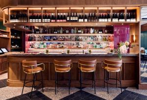 Lounge nebo bar v ubytování Ovolo South Yarra