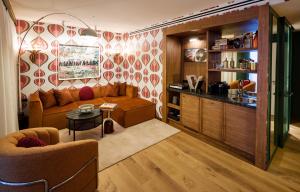 Kuchyň nebo kuchyňský kout v ubytování Ovolo South Yarra