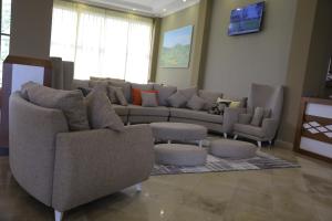 Posezení v ubytování Haile Resort Adama