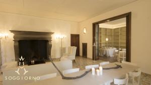 Posezení v ubytování Guest House A Via dei Pellegrini