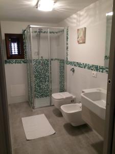 Koupelna v ubytování Appartamento Galante