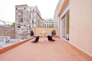 Posezení v ubytování Barcelona City Apartment