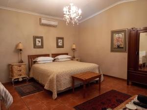 Postel nebo postele na pokoji v ubytování Avondrust Guest House