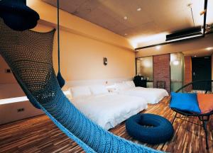 Area soggiorno di Thinker Hotel