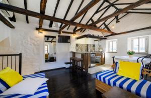 Kuchyň nebo kuchyňský kout v ubytování Swan Adriatic Apartment & Room