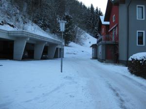 Haus Birnbacher v zime