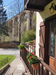 Vonkajšia záhrada v ubytovaní Chalet Salet