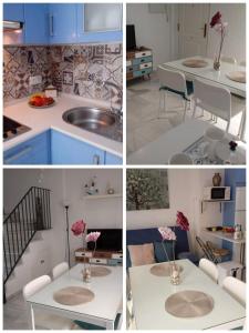 Dapur atau dapur kecil di Apartamento Rotasol