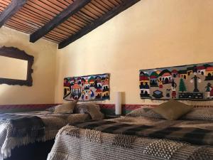 Posezení v ubytování Rancho Cumbre Monarca