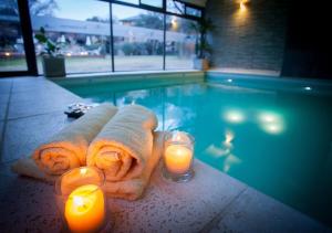 Windmuhle Apart Hotel & Spa内部或周边的泳池