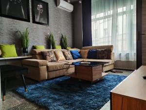 Część wypoczynkowa w obiekcie Apartamenty Centrum Krawiecka