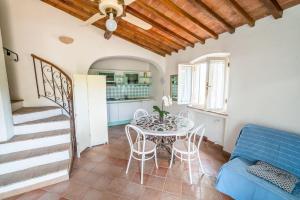 Posezení v ubytování Casa Rossa Lacona