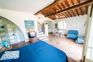 Posezení v ubytování Casa Rossa Lacona