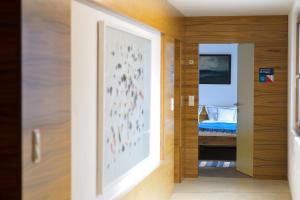 Posteľ alebo postele v izbe v ubytovaní Frauscher Hafen-Apartments