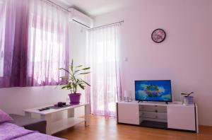 TV i/ili multimedijalni sistem u objektu Apartment Helena