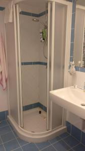 Koupelna v ubytování Duplex Itri