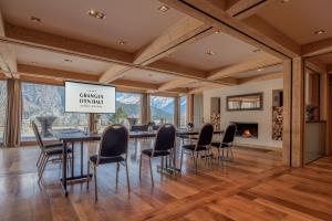 Posezení v ubytování Les Granges d'en Haut - Chamonix Les Houches