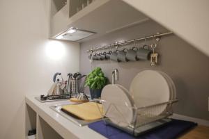 Kuchyňa alebo kuchynka v ubytovaní Turna Apartment