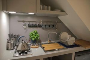 Kuchyňa alebo kuchynka v ubytovaní Turna Apartment