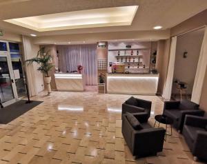 Lobbyen eller receptionen på Hotel Cristoforo Colombo