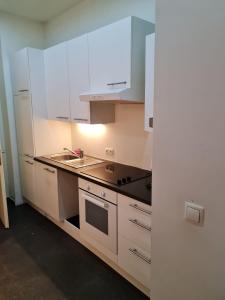 Küche/Küchenzeile in der Unterkunft ABAI Apartments 1150 only WWW-On-line-Check-in & SelfService