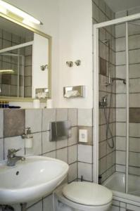 Koupelna v ubytování Arthotel Landhaus Zur Alten Gärtnerei