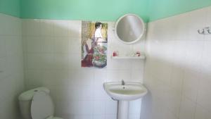 Koupelna v ubytování Tribal Pai