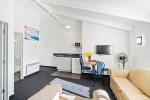 Zona de estar de Ascot Vale Motor Lodge