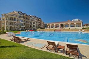 The swimming pool at or close to Apartments in complex ATIA RESORT