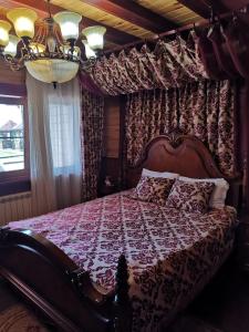 Кровать или кровати в номере Отель Мечта Байкала