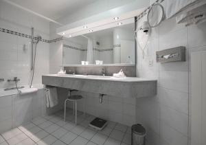Salle de bains dans l'établissement Hotel Farinet