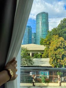 Rõdu või terrass majutusasutuses UNWND Flats