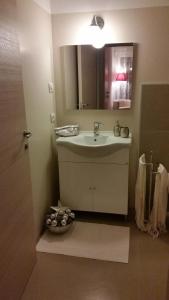 Vannituba majutusasutuses B&B Aria d'Argento & Relax Home