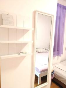 Postel nebo postele na pokoji v ubytování Maja