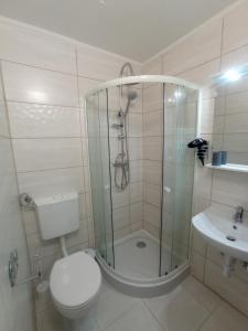 Kúpeľňa v ubytovaní Veronika Rooms