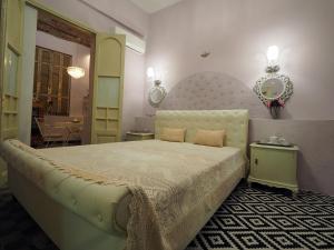 Łóżko lub łóżka w pokoju w obiekcie Chateau Leconte